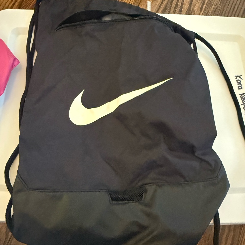 Nike Black Drawstring Bag